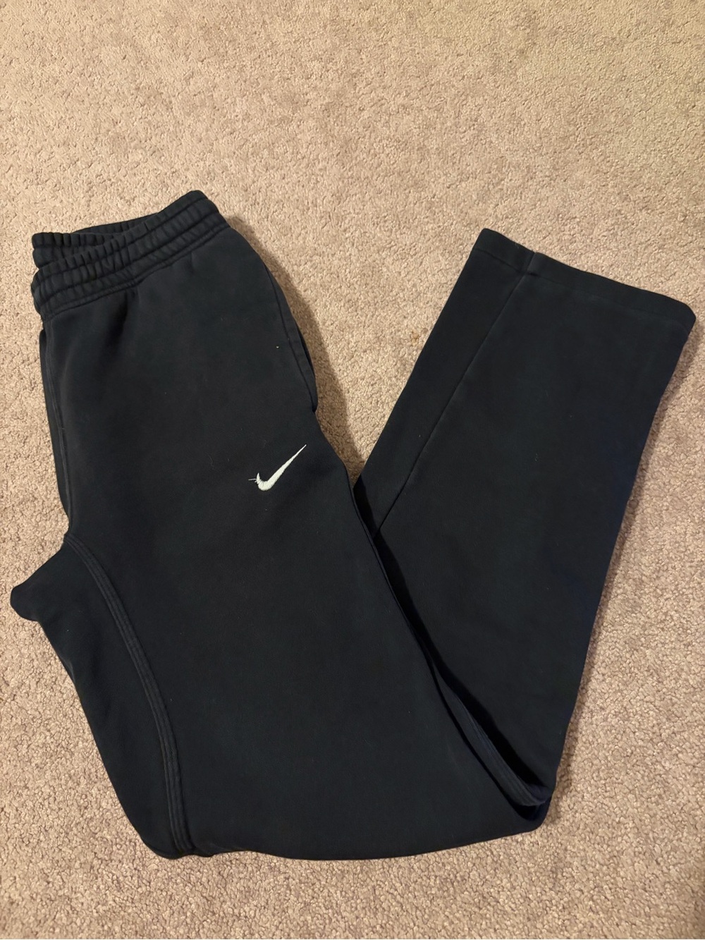 🍁 NIKE - Black Small Sweat Pants
